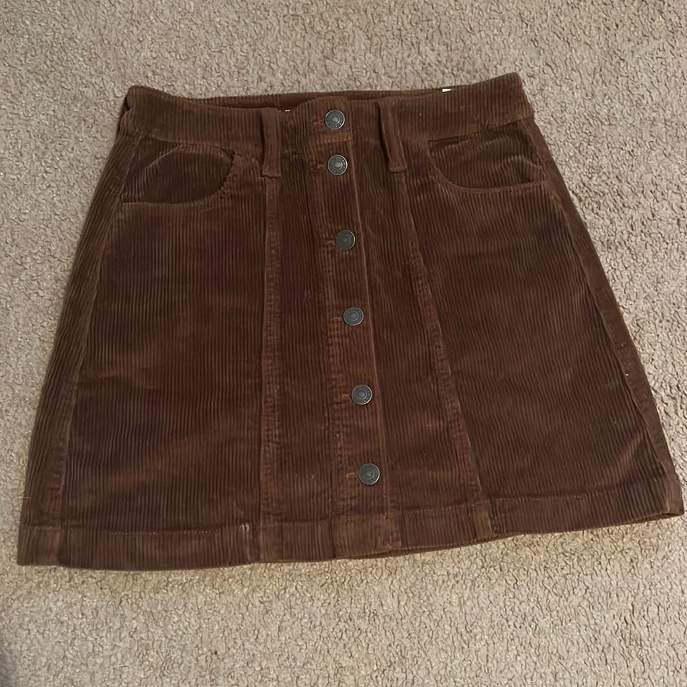 American Eagle Brown Mini Skirt